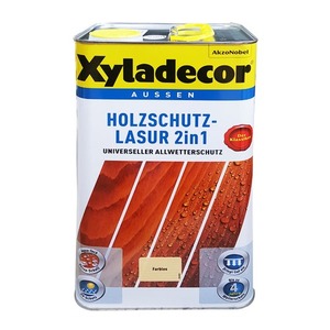 목재방부도료 씨라데코 2.5L/외장용 씨라데코 오일스테인/독일 씨라데코 제품 /XYLADECOR 오일스테인